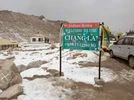 At 17,590 feet above sea level, Chang La is one of the highest motorable passes in the world At 17,590 feet above sea level, Chang La is one of the highest motorable passes in the world