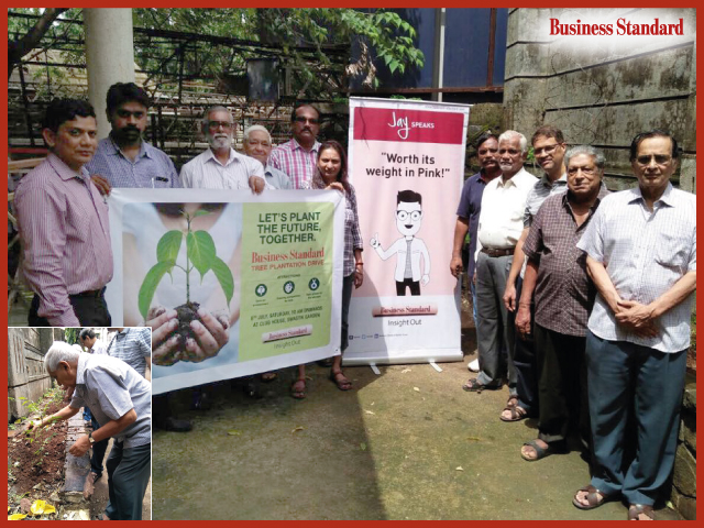 Swastik Garden Business Standard takes its Tree Plantation Drive to Swastik Garden, Thane.