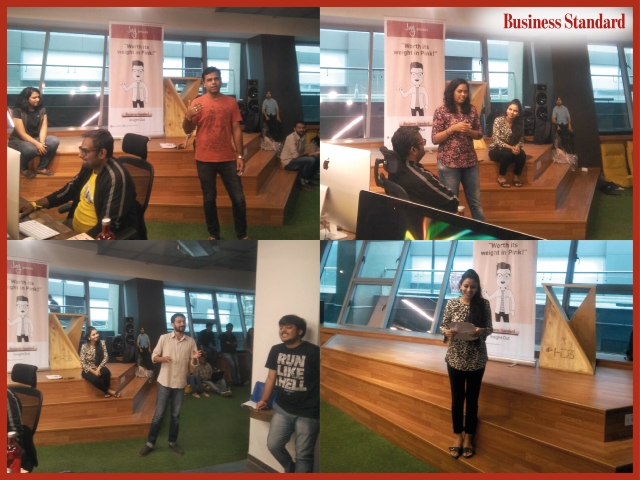 Fridays With Business Standard Fridays With Business Standard At Hungama Digital Services, Mumbai.