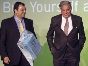 Cyrus Mistry and Ratan Tata