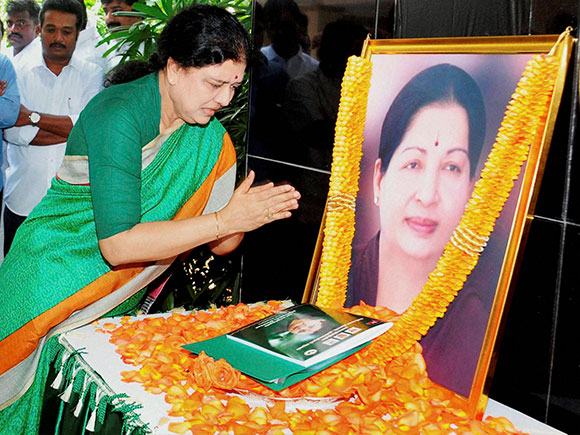 When Sasikala Natarajan nearly broke down after her appointment as Jayalalithaa successor