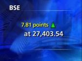 BSE closes points 7.81 up on Dec 30