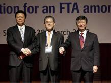 China, Japan, South Korea open free trade talks