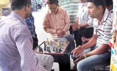 Checkmate under the flyover