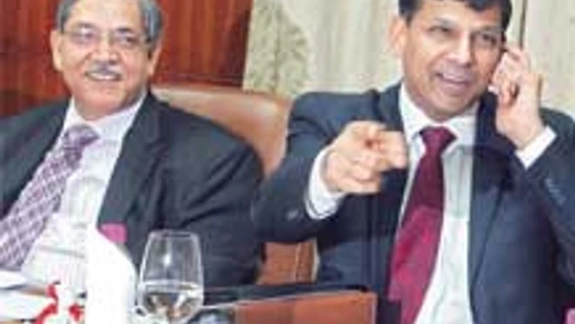 K C Chakrabarty and Raghuram Rajan K C Chakrabarty and Raghuram Rajan