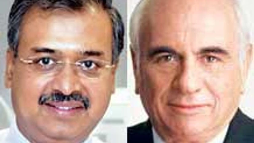 Dilip Shanghvi & Israel Makov Dilip Shanghvi & Israel Makov