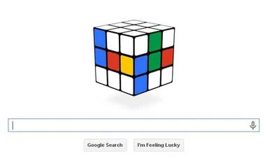 Google Doodle celebrates invention of the Rubik's Cube