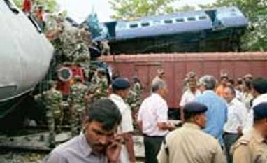 At least 40 dead in train collision in Uttar Pradesh