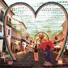 Street decorations at Salvador in Brazil