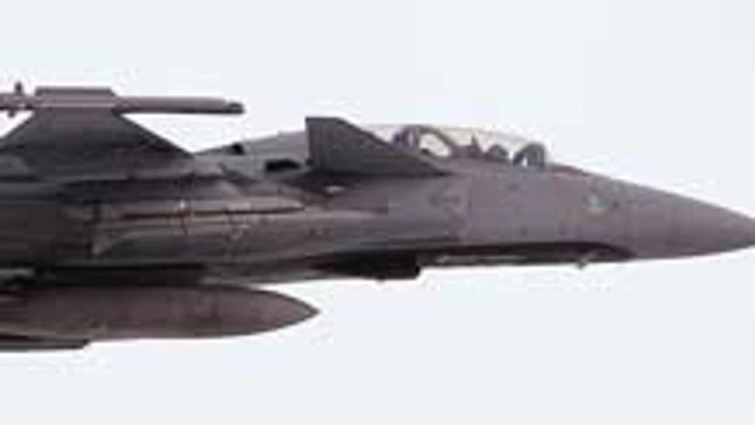 A Swedish Saab Gripen fighter A Swedish Saab Gripen fighter