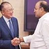 Arun Jaitley & World Bank President Jim Yong Kim