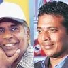 Vijay Amritraj and Mahesh Bhupathi