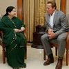 Arnold Schwarzenegger, J Jayalalithaa
