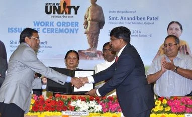 Gujarat govt issues Rs 2,979-cr work order to L&T for Statue of Unity