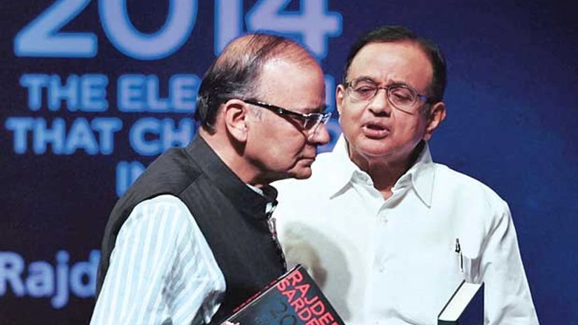 Arun Jaitley & P Chidambaram Arun Jaitley & P Chidambaram