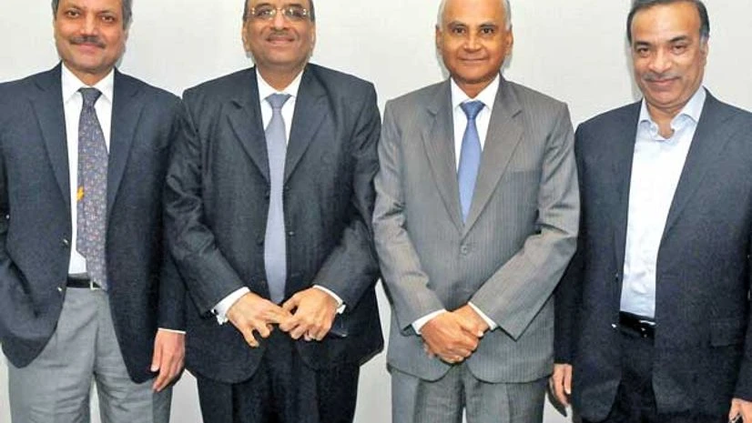 From Left: Pradip Shah, chairman, IndAsia Fund Advisors, Dinesh Kanabar, tax expert, G N Bajpai, chairman, Board of Trustees, NPS Trust and Vibhav Kapoor, chief investment officer, IL&FS From Left: Pradip Shah, chairman, IndAsia Fund Advisors, Dinesh Kanabar, tax expert, G N Bajpai, chairman, Board of Trustees, NPS Trust and Vibhav Kapoor, chief investment officer, IL&FS