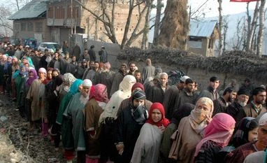 71% polling in 2nd phase in J&K polls