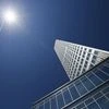 The headquarters of the European Central Bank (ECB) are pictured in Frankfurt