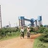 Bhushan Steel plant at  Meramandali