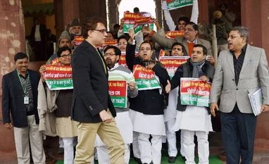 Walkout in Lok Sabha over black money