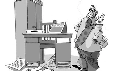 Performance appraisal reports of retired babus to be destroyed by Modi govt Illustration by Binay Sinha