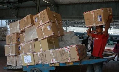 Railway blames fall in loading on slowdown