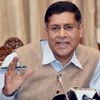 Chief Economic Adviser Arvind Subramanian addressing a press conference in New Delhi