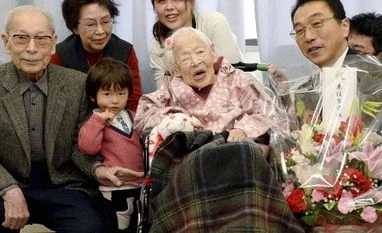 World's oldest lady Misao Okawa clueless over 'long life' secrets