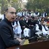 File picture of Pakistani High Commissioner to India Abdul Basit speaking during celebration of 75th Pakistan Day in New Delhi on Monday, March 23 2015. Photo: PTI