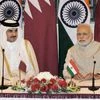 Prime Minister Narendra Modi and Emir of the State of Qatar, Sheikh Tamim Bin Hamad Al-Thani