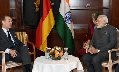 PM Modi meets Allianz CEO Baete in Berlin