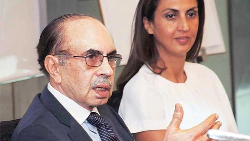 Adi Godrej, chairman, Godrej group, with Tanya Dubash, chief brand officer, at a press conference. File photo Adi Godrej, chairman, Godrej group, with Tanya Dubash, chief brand officer, at a press conference. File photo