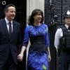 Britain's Prime Minister David Cameron and his wife Samantha. File photo