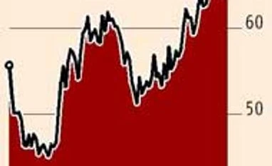Oil rises above $66 as weaker dollar offsets oversupply concern