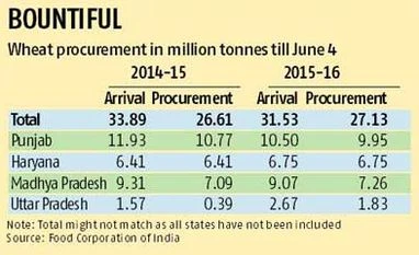 Wheat procurement up this year