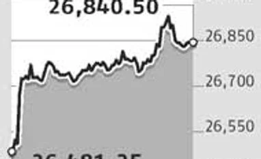 Sensex snaps 6-session losing streak, up 359 pts