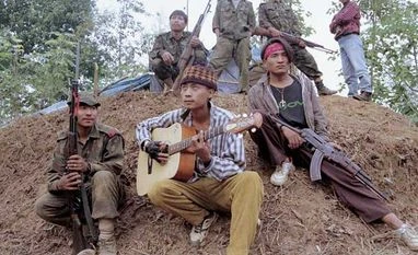 A Naga settlement: so near, yet so far