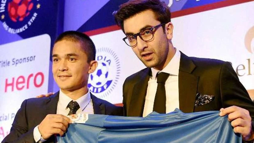Sunil Chhetri, ISL, Ranbir Kapoor, Mumbai City FC Sunil Chhetri, ISL, Ranbir Kapoor, Mumbai City FC