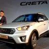 In this file photo, MD and CEO, Hyundai Motors India limited, B S Seo poses during the global launch of the five seater Hyundai Creta in New Delhi (Photo: Dalip Kumar)