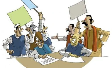 Poster war of Congress, BJP in LS comes unstuck