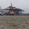 A general view of the Jawaharlal Nehru Port Trust (JNPT) in Mumbai