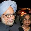 Manmohan Singh with wife Gursharan Kaur