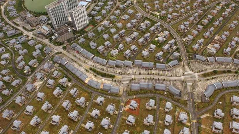 Residential houses are seen in Tengchong, Yunnan province Residential houses are seen in Tengchong, Yunnan province
