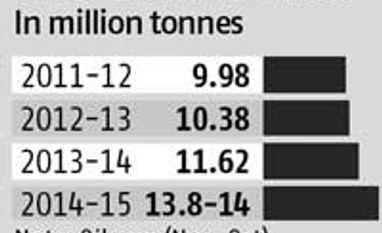 Veg oil import to set new record at 14 MnT this year