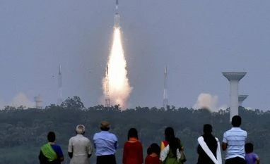 GSAT-18 launch in early hours of October 5 Geo-synchronous Satellite Launch Vehicle (GSLV) D6 carrying GSAT-6, lifts off from Satish Dhawan Space Centre in Sriharikota, Andhra Pradesh