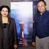 Sandhya Chintala (L), Vice President, NASSCOM and Executive Director IT-ITeS Sector Skills Council with Santanu Paul, CEO &amp; MD, TalentSprint Pvt Ltd., at a press conference to announce Talent Acquisition Professional (TAP) Forum, (SSC NASSCOM pro