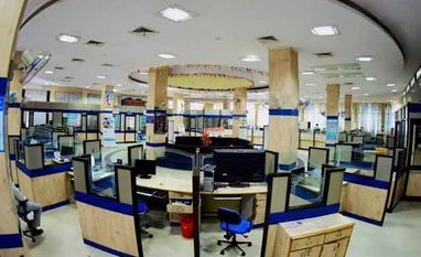 Office space addition highest in last nine quarters: report State Bank of Bikaner and Jaipur (SBBJ) office wears a deserted look during nationwide strike called by trade unions, in Bikaner on Wednesday, 02 September 2015 Picture by PTI