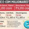 Four e-tail players join India's super-rich club