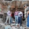 BDS team inspecting the spot of blast at Petlawad Town in Jhabua District of Madhya Pradesh