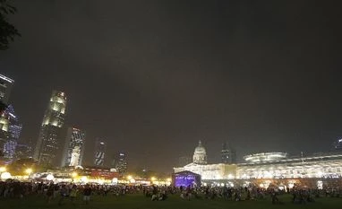 Singapore most preferred destination for Indian travellers Formula One - F1 - Singapore Grand Prix 2015 - Marina Bay Street Circuit, Singapore - 18/9/15 General view of the Padang Field SGP2015 Mandatory Credit: Singapore Grand Prix / Action Images